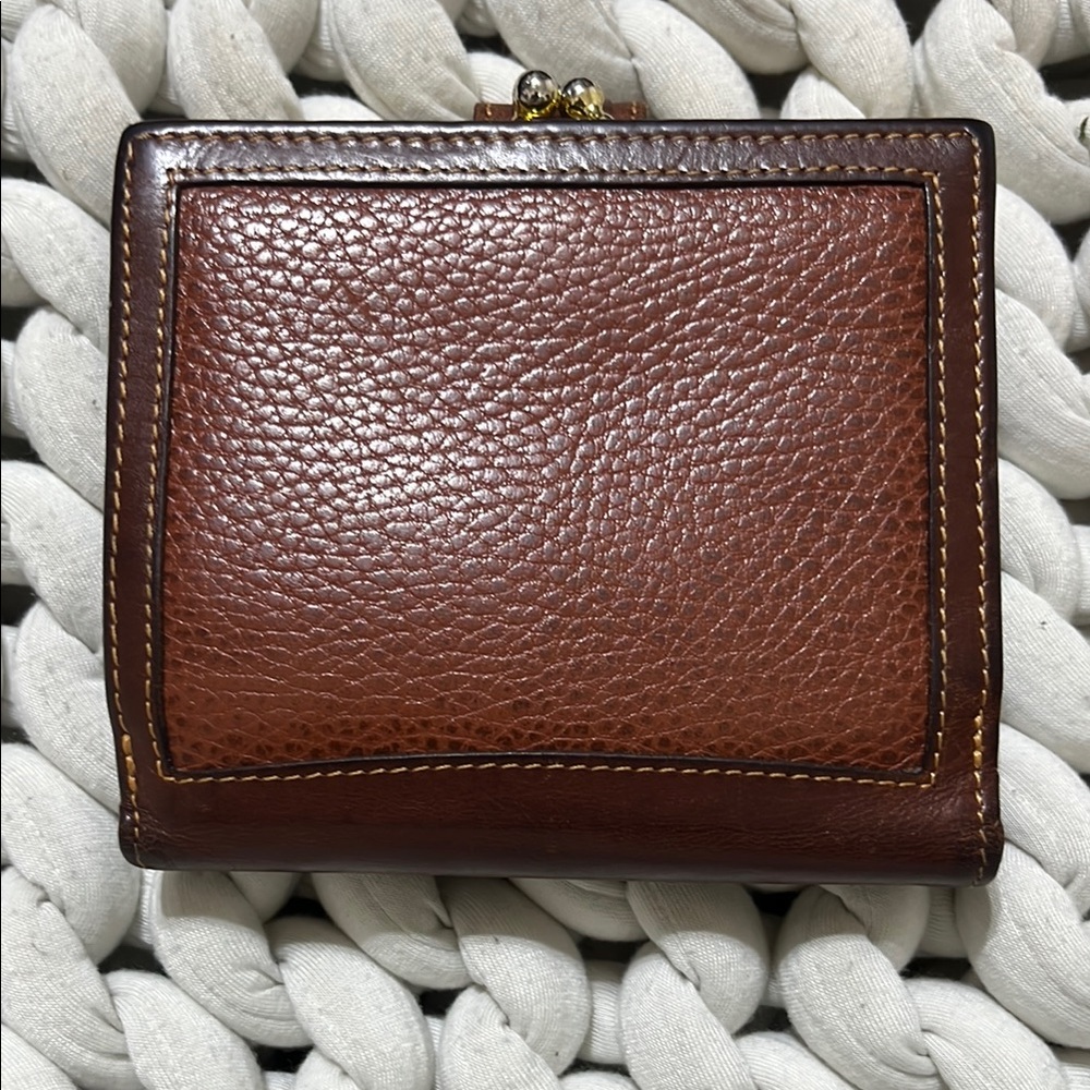 Coach Brown Leather Wallet